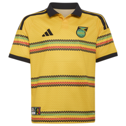 Boys' Grade School - adidas Jamaica World Cup Home Jersey  - Yellow/Multi