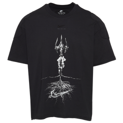 Men's - Nike NSW Boxy FR Short Sleeve T-Shirt  - Black