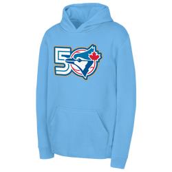 Garçons, Scolaire - Outerstuff Sweat à capuche en molleton – 50e saison des Blue Jays - 