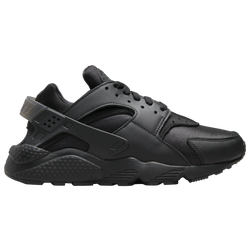 Women's - Nike Air Huarache  - Black/Black/Anthracite