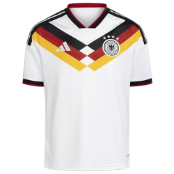 Boys' Grade School - adidas Germany World Cup Home Jersey  - White/Multi
