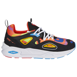 Boys' Grade School - PUMA TRC Blaze Lava - Lime Squeeze/Fiery Coral