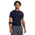 Under Armour Heatgear OG Compression Short Sleeve - Under Armour Midnight Navy/White