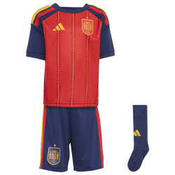Boys' Preschool - adidas Spain Home 2 Piece Set  - Yellow/Red