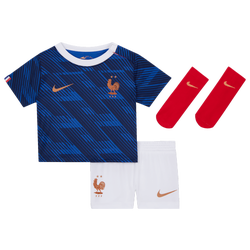 Boys' Infant - Nike France Dri-Fit Stadium Home Kit  - Blackened Blue/Game Royal