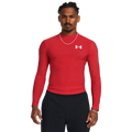 Under Armour Heatgear OG Compression Long Sleeve - Under Armour Red/White