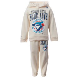 Garçons, bambin - Mitchell & Ness Polaire à capuche surdimensionnée Blue Jays Hangtime - 