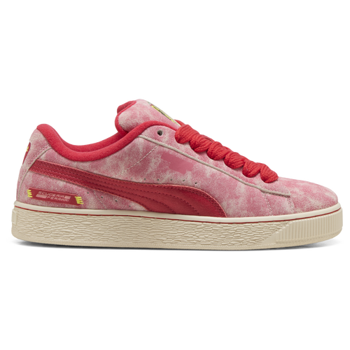 Puma Mens  Ferrari Suede Xl In White/orange