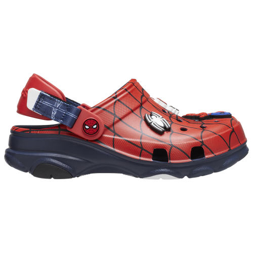 

Boys Preschool Crocs Crocs Team Spider-Man All-Terrain Clogs - Boys' Preschool Shoe Navy/Red Size 03.0