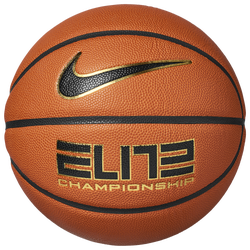 Men's - Nike Team Elite Championship 8P Basketball NFHS - Orange/Black/Gold