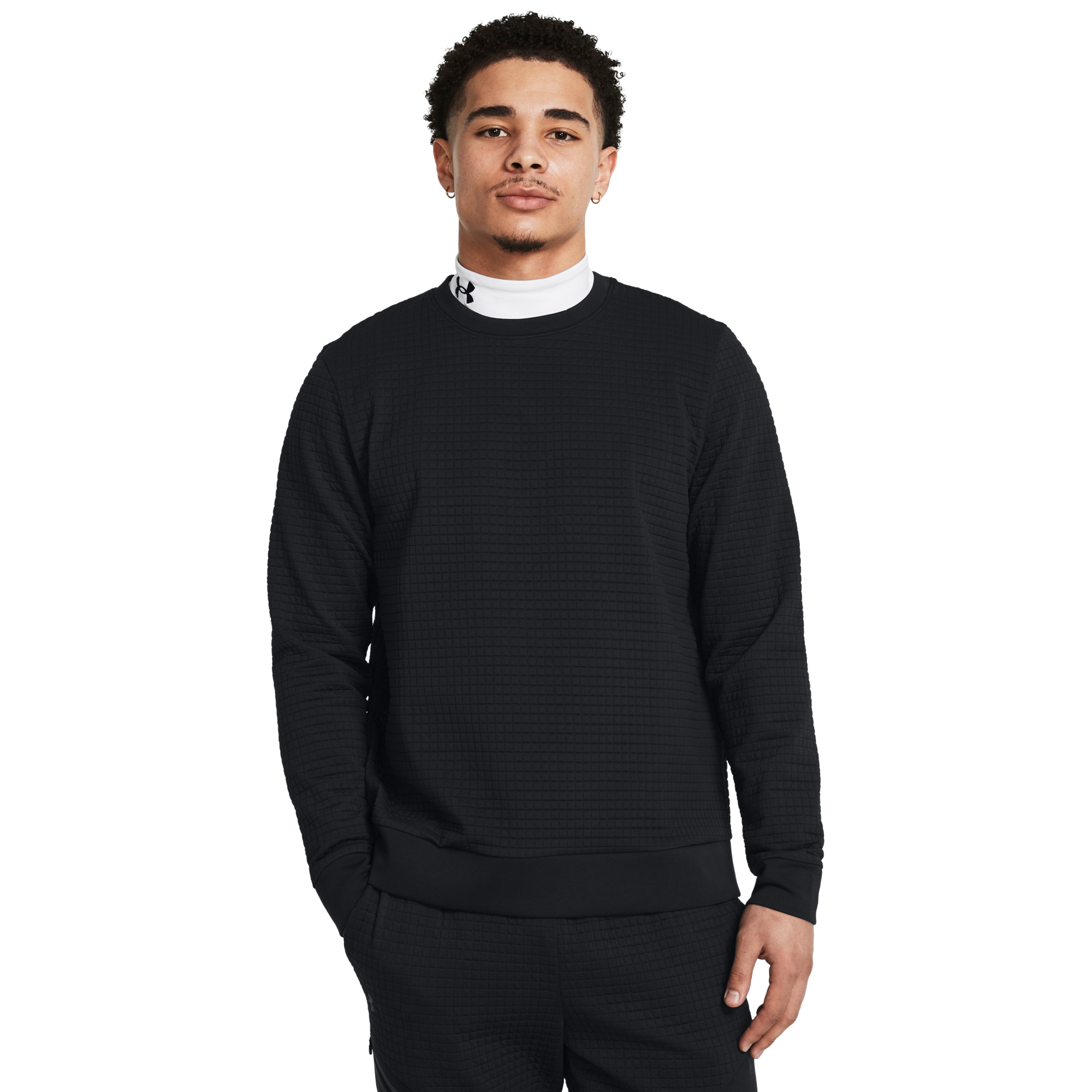 Under Armour Unstoppable Fleece Grid Crew - Men's