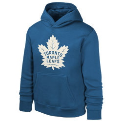 Boys' Grade School - Outerstuff Maple Leafs Team Banner Pullover Hoodie - Blue/White