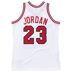 Men's - Mitchell & Ness Bulls Authentic Jersey - White/Red