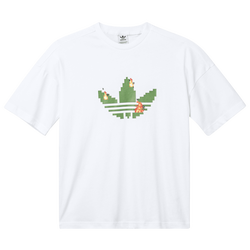 Boys' Grade School - adidas Originals Minecraft T-Shirt  - White/Green