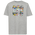 adidas T-shirt Street HTR - Garçons, Scolaire Gris chiné moyen/Multi