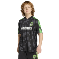 Boys' Grade School - adidas Originals X Minecraft Jersey  - Black/Multi