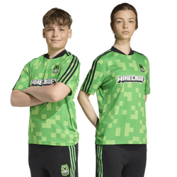 Boys' Grade School - adidas Originals X Minecraft Jersey  - Multi/Green