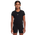 Nike T-shirt trois-quarts à manches courtes moderne fuselé - Filles, Scolaire Noir/Blanc