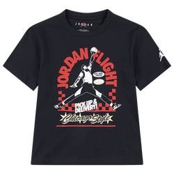Boys' Preschool - Jordan Shop Short Sleeve T-Shirt  - Black/Multi