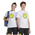 adidas SMI T-Shirt  - Boys' Grade School White/Carbon/Bright Yellow