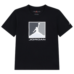 Boys' Preschool - Jordan Flight Ess 3.0 Short Sleeve T-Shirt  - Black/White