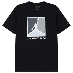 Garçons, Scolaire - Jordan T-shirt à manches courtes Flight Ess Bl 3.0 - Noir/Blanc