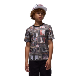 Garçons, Scolaire - Jordan T-shirt à manches courtes à imprimé intégral Flight Essntial - Black/Multi