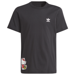 Girls' Grade School - adidas Originals Hello Kitty T-Shirt  - Black/White