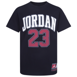 Boys' Grade School - Jordan Practice Flight T-Shirt  - Black/Multi