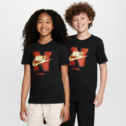Boys' Grade School - Nike HBR Futura Seasonal T-Shirt  - Black/Multi