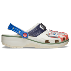 Men's - Crocs Minato Classic Clogs  - Blue/White/Red