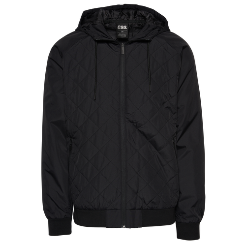 

CSG Mens CSG Transit Jacket - Mens Black/Black Size L