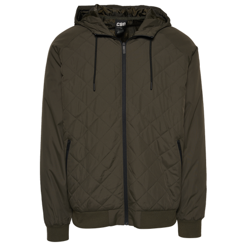 

CSG Mens CSG Transit Jacket - Mens Olive/Olive Size S