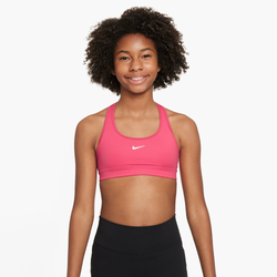 Girls' Grade School - Nike Dri-FIT Swoosh Bra - Aster Pink