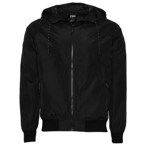 

CSG Mens CSG Blitz Wind Jacket - Mens Black/Black Size 3XL