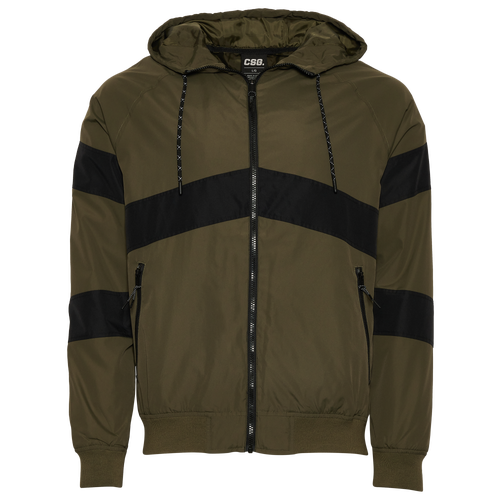 

CSG Mens CSG Blitz Wind Jacket - Mens Olive/Black Size XXL