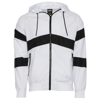 Windbreaker Athletic Jacket-CSG Brand ZIP Up, White And Black Size S/P