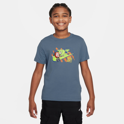 Boys' Grade School - Nike NSW Boxy 1 Futura T-Shirt - Aegean Storm