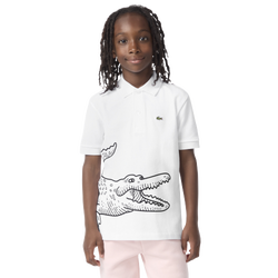 Boys' Grade School - Lacoste Petit Pique Icon Polo  - Multi/White