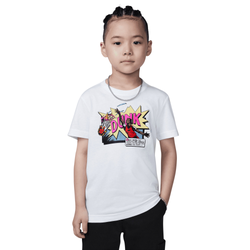 Boys' Preschool - Jordan Air Comics Dunk Short Sleeve T-Shirt - Multi/White