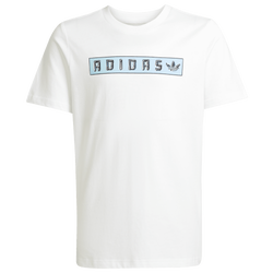 Garçons, Scolaire - adidas T-shirt sport classique - Blanc/Noir