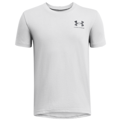 Boys' Grade School - Under Armour Sportstyle Logo T-Shirt - Grey/Black