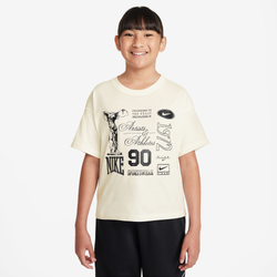 Girls' Grade School - Nike Dance T-Shirt - Sail/Black