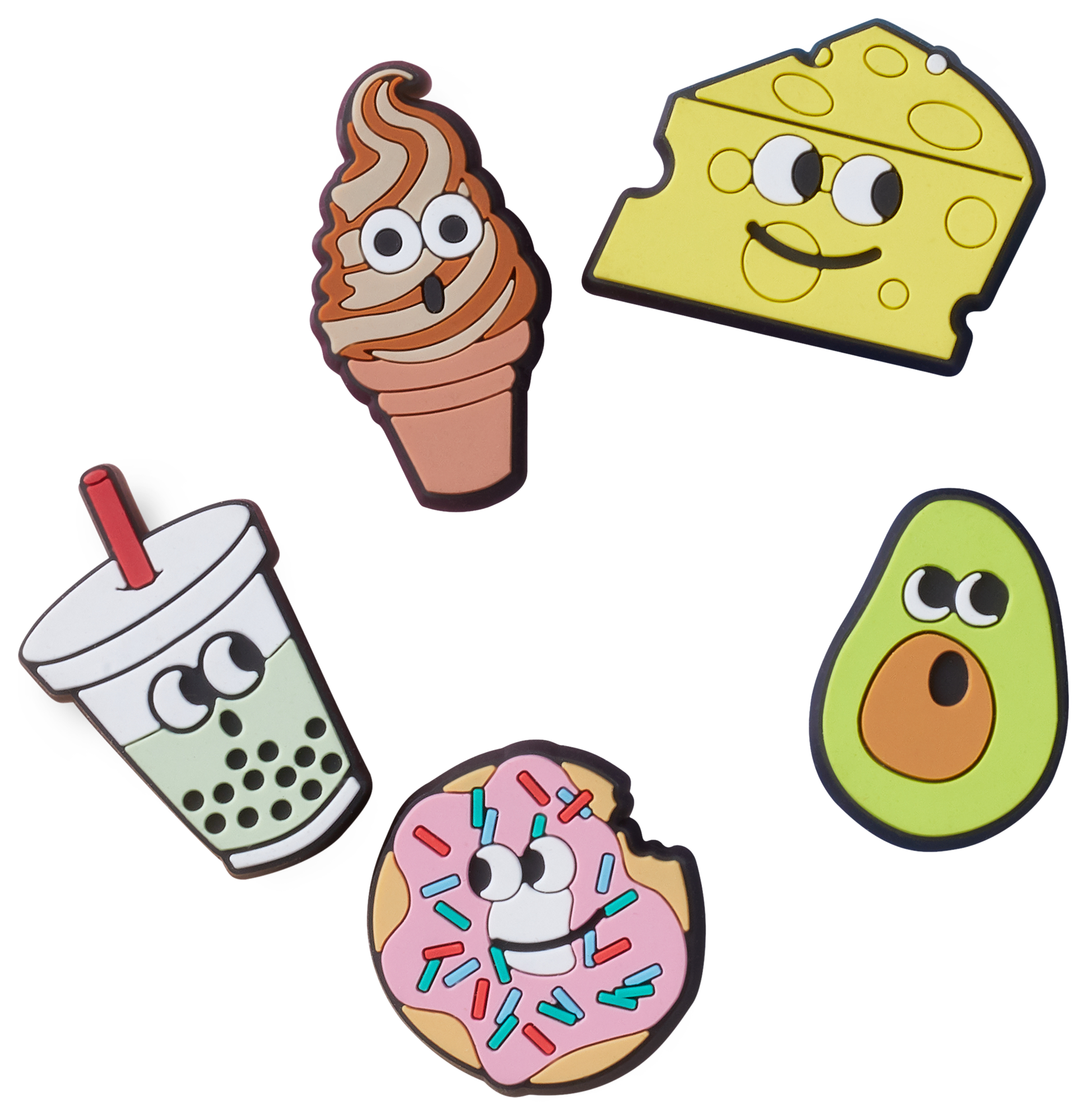 Crocs Lights Up Food Friends 5 Pack | Foot Locker Canada