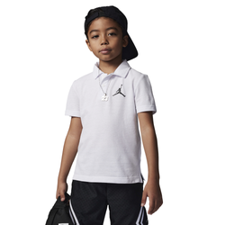 Boys' Preschool - Jordan Take Flight Jumpman Air Polo - White/Black