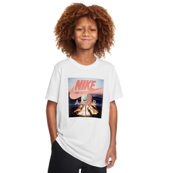 Boys' Grade School - Nike NSW Photo T-Shirt  - White/Multi