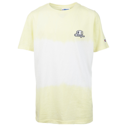 Garçons, Scolaire - Champion T-shirt Land and Sea - Jaune/Blanc