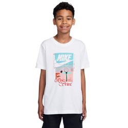 Boys' Grade School - Nike NSW Rise and Shine T-Shirt  - Multi/White