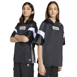 Garçons, Scolaire - adidas T-shirt en jersey - Black/White