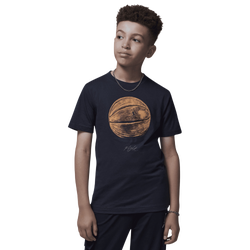 Boys' Grade School - Jordan Game of Flight Short Sleeve T-Shirt  - Black/Multi